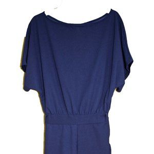 New Navy Romper Jumpsuit Shorts Size Medium